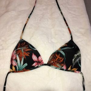 H&M Floral Bikini Top